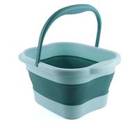 Ruwshuuk Vasca da bagno per pedicure, per bagnare i piedi con punti massaggianti, secchio portatile per lavaggio pedicure, per uomini, madri, padri, mariti, mogli, partner