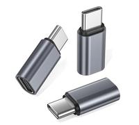 RUXELY Adattatore Estensione USB Tipo C 3-Pezzi,PD 100W 40Gbps USBC Maschio a Femmina Convertitore Prolunga,Thunderbolt 4 3 Connettore Estensore per Otterbox Case,iPhone 17 16,Samsung S25,Macbook Pro