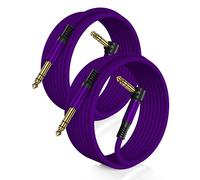 RUXELY Cavo Audio Jack 6.3 mm 3M 2-Pezzi,Cavi Filo Doppio 6.35mm Maschio