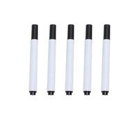 Ruycllo 5 pennarelli permanenti impermeabili, ad asciugatura rapida, colore nero, 1-2 mm, resistenti all'acqua, per cartone, ceramica, vetro, legno, metallo