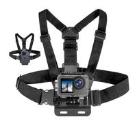 Ruycllo Mini Supporto da Petto per Smartphone, Imbracatura Chesty, Cintura per Action Camera Compatibile con GoPro, DJI Osmo, SJCAM, iPhone, Samsung Galaxy per Ciclismo, Sci, Trekking