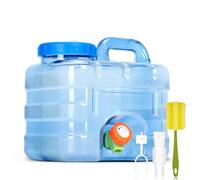RUYI Tanica per acqua con rubinetto e tappo a vite, tanica per acqua potabile, senza BPA, serbatoio portatile con manico per roulotte, picnic, escursioni (aggiornamento 7,5 l), 24 * 20 * 23 cm