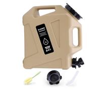 RUYI Tanica per acqua da 12 l, con rubinetto e tappo a vite, tanica per acqua potabile, senza BPA, serbatoio portatile con manico per roulotte, picnic, escursionismo