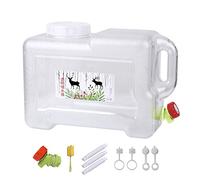 RUYI Tanica per acqua potabile da 12 l, con rubinetto, da campeggio, senza BPA, con manico per attività all'aperto, viaggi, roulotte, picnic, escursioni a casa