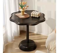 RUYICZB Tavolino in Stile Francese, Tavolino A Forma Di Nuvola Piccolo, Tavolino Rotondo Moderno, Tavolini Decorativi Per Piccoli Spazi, Soggiorno, Camera Da Letto, Patio,Cylindrical black