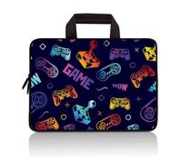 RUYIDAY 11 11.6 12 12.1 12.1 12.5 pollici Laptop Carry Bag Chromebook Notebook Ultrabook Bag Tablet Cover Neoprene Sleeve Fit Apple MacBook Air Samsung Acer HP DELL Lenovo Asus (Game)