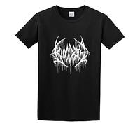 ruyin Bloodbath Logo Heavy Metal Men's Short Sleeve T-Shirt Black XL