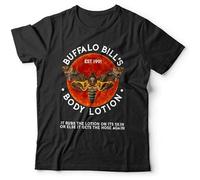 ruyin Buffalo Bill’S Body Lotion Unisex Tshirt Cotton Shirt Top Short Sleeve T-Shirt Black XXL