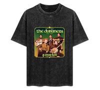 ruyin Men's The Dubliners The Best of The Original Dubliners Print Tees Short Sleeve O Neck T-Shirt Black M