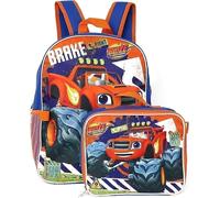 Ruz Blaze E Le Macchine Mostro Zaino Da Bambino 16 Pollici Con Rimovibile...