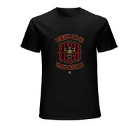RUZHI RARE Men's Triple H The Game Logo T-Shirt Black XL