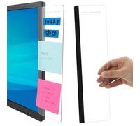 Ruzister 2 pezzi accessori da scrivania per ufficio, monitor, lavagna, messaggistica per computer, cancelleria per ufficio, per donne, uomini, per computer, stile semplice