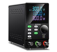 RUZIZAO Alimentatore da Banco 300V 1A Alta Tensione Alimentatore da Laboratorio Programmabile e Regolabile con Software PC, Manopola Encoder, Memoria, Interruttore di Uscita, Pulsante di Blocco