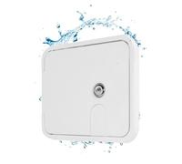 RV Access Hatch - RV Access Panel Accessories Waterproof, Lock For Converting An Trailer Checkpoint Yacht Etc Power Cord Hatch Door Cover Replacement Parts For Camper Motorhome Boat Outdoor Travel Equ