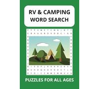 RV and Camping Word Search Book: Word Searches with Easy to Read Print about RVing and Camping (6x9 inches, over 50 puzzles, over 100 pages, Gifts for All Occasions)