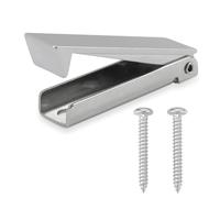 RV Baggage Door Catch | Stainless Steel Enhanced Security Latch Holder for Compartment Doors | Campervan Trailer Baggage Door Latch/Motorhome Protection Lock/Travel Vehicle