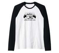 RV Camping Funny - Il campeggio è la mia stagione preferita Maglia con Maniche Raglan