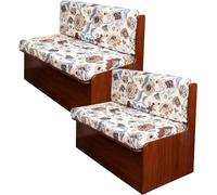 RV Copricuscini Per Divano Dinette Per Camper Coprisedili Estensibili Per Cabina Camper Fodere Per Divani Lavabili Fodera Per Panca Per Cuscino Per Auto Camper ( Color : #25 , Size : 2 Backrest Cover+