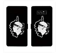RV - Custodia a portafoglio in pelle per Samsung Galaxy S10e, colore: Nero