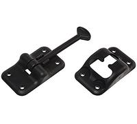 RV Designer E232, Supporto per Porta in plastica, Stile T, 3-1/2", Nero, Accessori per Porta d'ingresso