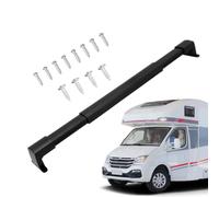 RV Door Handle - Adjustable Grab Bar, Heavy Duty, Screen Door | Aluminum Alloy + PC Construction, Universal Fit For Campers Trailers, Secure Entry Support, Pull Grip
