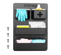 RV Door Storage Box, Wall Mounted Multi Compartment Glove Rack, Organizer