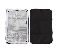 RV Door Window Cover Shade 2 - Pack | Double Layer Sun Block & Heat Insulation | Universal Fit for Most RVs/Boats/Home | Sturdy 600D Oxford Fabric