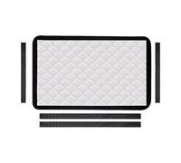 RV Door Window Shade, Light Blocking Curtain, 25x16 inches, UV Protection Cover, Insulated Privacy Screen, Easy Install Design, for Camping Trailer Accessory, Outdoor Adventure Gear
