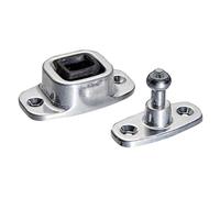 RV doorCatch - Fermaporta per bagagli, porta resistente | Chiusura per vano rimorchio, chiusura resistente alle intemperie, clip per porta sicura, accessorio per indispensabile per