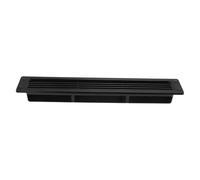 RV Exhaust Vent Cover - White Motorhome Outside Sidewall Grille Mesh Air Outlet Ventilation Cover for Boat Yacht Trailers Durable,Easy to Install, and Suitable for Various Vehicles (Black)
