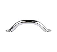 RV Grab Handle | Round Tube Stainless Steel Safe Handrail | RV Door Grab Handle | for Marine Yacht Dock Deck Boarding Step Ladder Entry Bathroom Pool Hottub