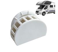 Rv Heater Vent Deflector - Even Heat Distribution, 9cm Airflow Vent Adapter for Travelers, Magnetic Attachment Vents Cover with Heat-Resistant Frame, Air Control Device for Warming Sleep Areas