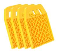 RV Jack Pads - Blocchi Di Livellamento Stabilizzatore | Cuscinetti Di Appiattimento Resistenti A Scorrevole | Dispone di Un Design Interlined Per Camper, Rimorchi, Campeggio, Viaggi In Carra