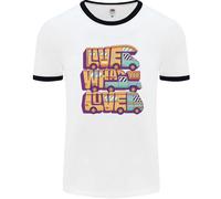 Rv Live What You Love Camper Caravan Uomo Ringer