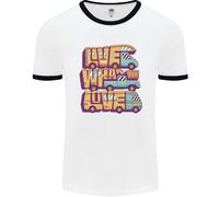 Rv Live What You Love Camper Caravan Uomo Ringer