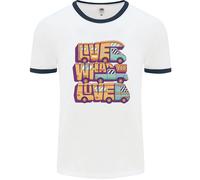 Rv Live What You Love Camper Caravan Uomo Ringer