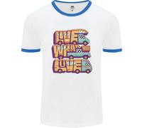 Rv Live What You Love Camper Caravan Uomo Ringer