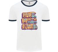 Rv Live What You Love Camper Caravan Uomo Ringer