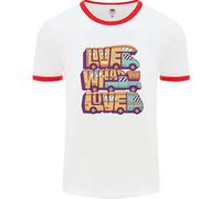 Rv Live What You Love Camper Caravan Uomo Ringer