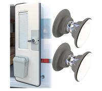 RV Magnetic Door Holder, 2Pcs Door Catch, No Drill (Gray)