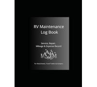RV Maintenance Log Book
