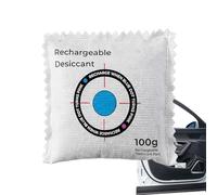 RV Moisture Absorber - Car Dehumidifier Bag | Reusable Leakproof Dehumidifier Bags | Color Indicating Humidity Absorber For Damp Prevention, Car, Truck, Home, Wardrobe, Bedroom, Storage Bin