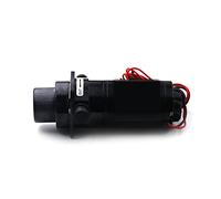 RV Pompa del gabinetto elettrico 1 2V/24V Pompa della barca Accessori for assemblaggio della pompa del bagno marino marino,Forte e Durevole(Horizontal 12V)