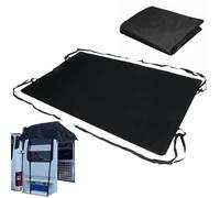 RV Rear Door Awning, Waterproof Campervan Shelter, Windproof Van Rear Cover, Easy Setup Strong Design, for Outdoor Camping, Hiking, Beach Trips, Picnics, and Travel Adventures
