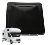 Rv Roof Vent, Travel Van Rooflight, Weatherproof 14-Inch Roof Vent Cover for Trailer, Motorhome, Campers Van Conversion, Mobile Home Repair, Summer and Winter Travel Use, 14x14inches White, Black