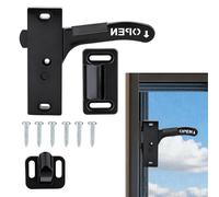 RV Screen Door Parts - Replacement Hardware Kit | Slide Lock Handle Latch Set for Trailer Doors, Easy Install Components with Screws and Brackets, RV Door Accessories for Repair
