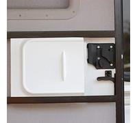 RV Screen Door Slide 30,5 cm binario in plastica bianca (bianco)