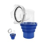 RV Sewer Adapter - Clear 4-in-1 Fittings, Vehicle Waste Pipe Connector For RV Trailer Trailer Truck Motorhome, Ideal For Camping, Travel, Tailgating, Caravan, And Outdoor Drain Systems