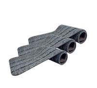 RV Step Covers for Trailer - & Motorhome | Weatherproof Polyester Stair Treads, Indoor Outdoor Adjustable Protective Step Rugs for Safe Travel, Deck & Entryway Furniture Accessories