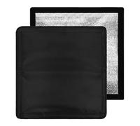 Rv Vent Insulation, 2 Piece Anti Uv Sunshade, Reflective Layer Roof Vent Cover, Trailer Release Protector, Insulated Panel for Trailer Inside Exterior Ceiling Shower Fan Heat